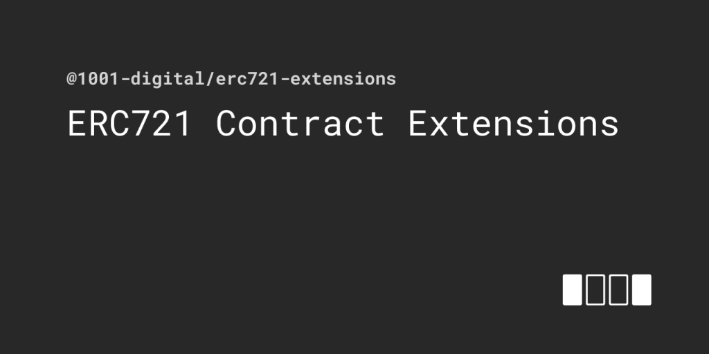 ERC721 Contract Extension