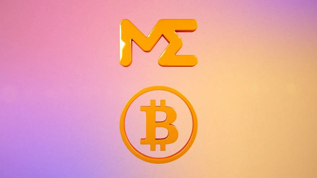Magic Eden & Bitcoin logo