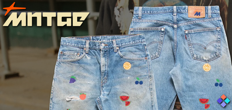 MNTGE NFC-enabled Fruits & Veggies jeans