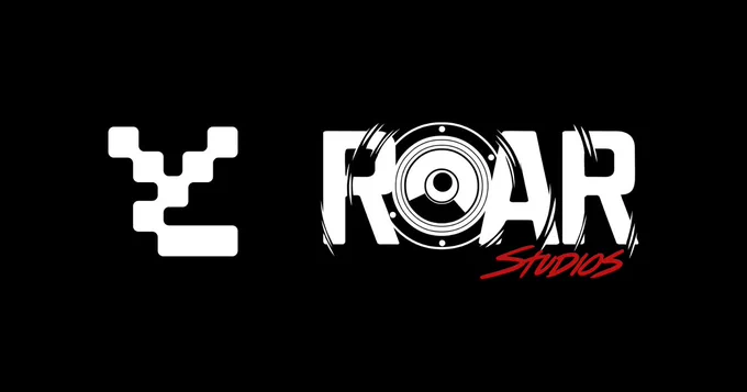 Yuga Labs & Roar Studios logos 