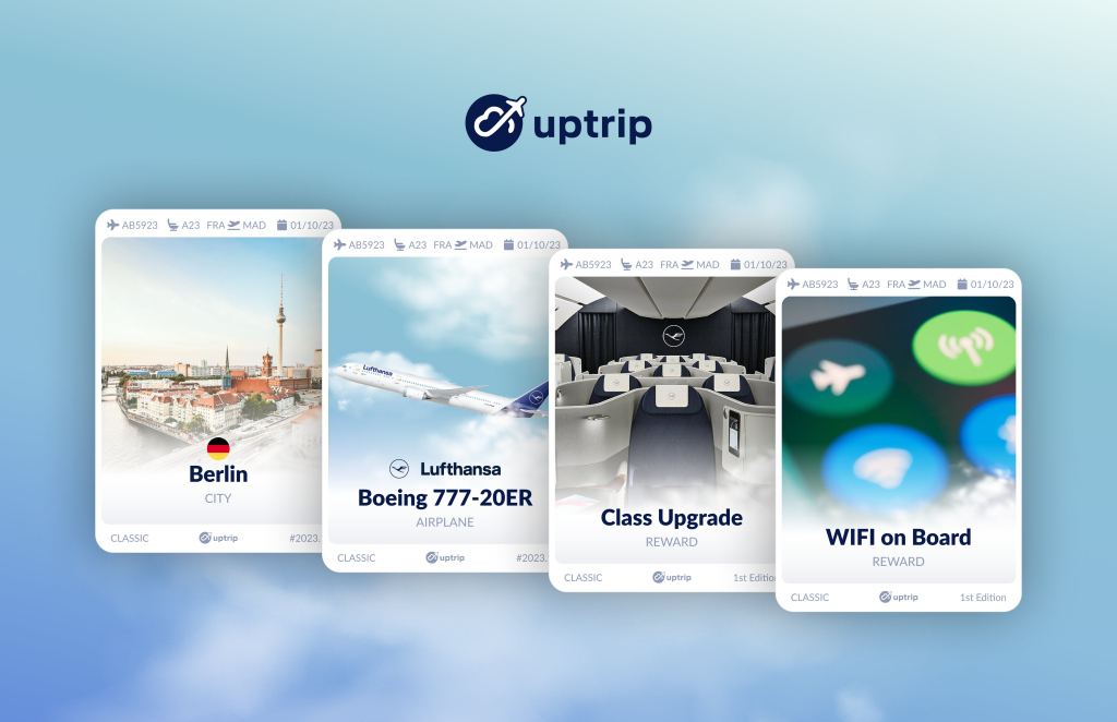 Uptrip NFTs for Lufthansa airlines